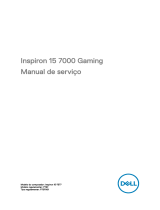 Dell Inspiron 15 Gaming 7577 Manual do usuário