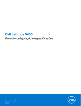 Dell Latitude 5400 Manual do proprietário