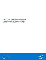 Dell Latitude 5400 Chromebook Enterprise Manual do usuário