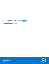 Dell Latitude 5420 Rugged Manual do proprietário