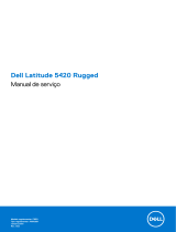 Dell Latitude 5420 Rugged Manual do proprietário