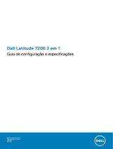 Dell Latitude 7200 2-in-1 Manual do proprietário