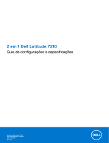 Dell Latitude 7210 2-in-1 Manual do proprietário