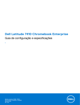 Dell Latitude 7410 Chromebook Enterprise Manual do proprietário