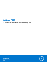 Dell Latitude 7520 Manual do proprietário