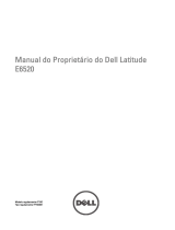 Dell Latitude E6520 Manual do proprietário