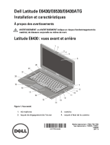 Dell Latitude E6430 ATG Manual do proprietário