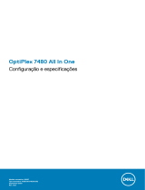 Dell OptiPlex 7480 All-In-One Manual do proprietário