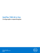 Dell OptiPlex 7490 All-In-One Manual do proprietário