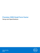 Dell Precision 3450 Small Form Factor Manual do proprietário