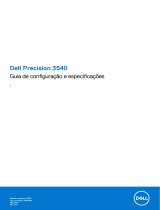Dell Precision 3540 Manual do proprietário