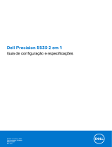 Dell Precision 5530 2 in 1 Manual do proprietário