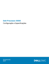 Dell Precision 5550 Manual do proprietário