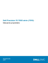 Dell Precision 7510 Manual do proprietário