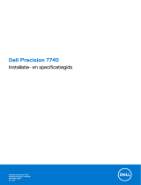 Dell Precision 7740 Manual do proprietário