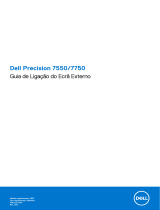 Dell Precision 7550 Guia de usuario