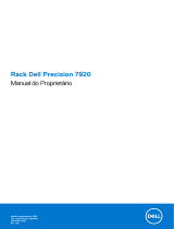 Dell Precision 7920 Rack Manual do proprietário