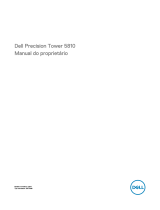 Dell Precision Tower 5810 Manual do proprietário