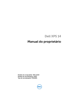 Dell XPS 14 L421X Manual do proprietário