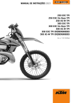 KTM 300 EXC TPI Six Days 2021 Manual do proprietário