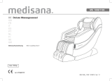 Medisana MS 1000 Deluxe Massage Chair Manual do proprietário