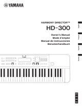 Yamaha HD-300 Manual do proprietário