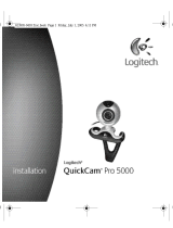 Logitech 961419-0403 - Quickcam Pro 5000 Web Camera Manual do proprietário