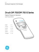GE Druck DPI 705 Manual do usuário