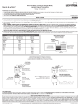 Leviton 2313-PLC Instruction Sheet