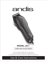 Andis US-1 Guia de usuario