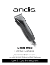 Andis SMC-2 Guia de usuario