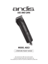 Andis AGC2 Manual do usuário