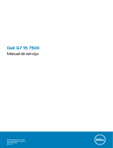 Dell G7 15 7500 Manual do usuário
