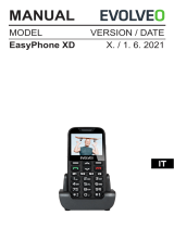 Evolveo EasyPhone XD Manual do usuário