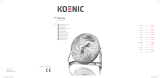Koenic KFF 400 M Manual do proprietário