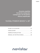NOVISTAR POWER BOOST 4 BT Manual do proprietário
