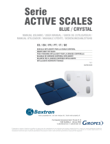 Baxtran Active scale CRYSTAL Manual do usuário
