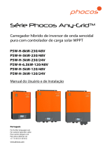 Phocos Any-Grid Hybrid Inverter Charger PSW-H Manual do usuário