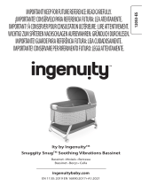 ingenuity 12053-ES Snuggity Snug Soothing Vibrations Bassinet Manual do usuário