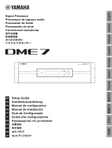 Yamaha DME7 Guia de instalação