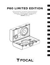 Focal P60 Limited Edition Manual do usuário