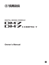Yamaha DM7 Manual do proprietário