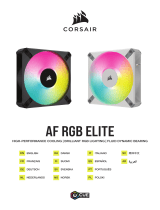 Corsair AF RGB ELITE Triple Fan Kit Manual do usuário