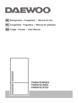 Daewoo FKM367ELR0ES Combi Fridge Freezer Manual do usuário