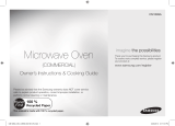 Samsung CM1089A Microwave Oven Manual do usuário