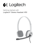 Logitech H151 STEREO HEADSET Guia de usuario