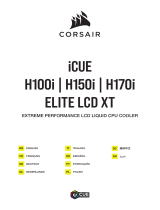 Corsair iCUE H100i ELITE LCD XT Extreme Performance LCD Liquid CPU Cooler Guia de usuario