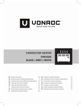Vonroc CH515AC Convector Heater Manual do usuário