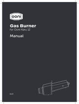 Ooni Karu 12 Gas Burner Manual do usuário