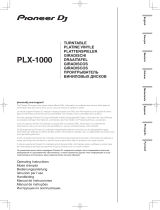 Pioneer PLX-1000 Manual do proprietário